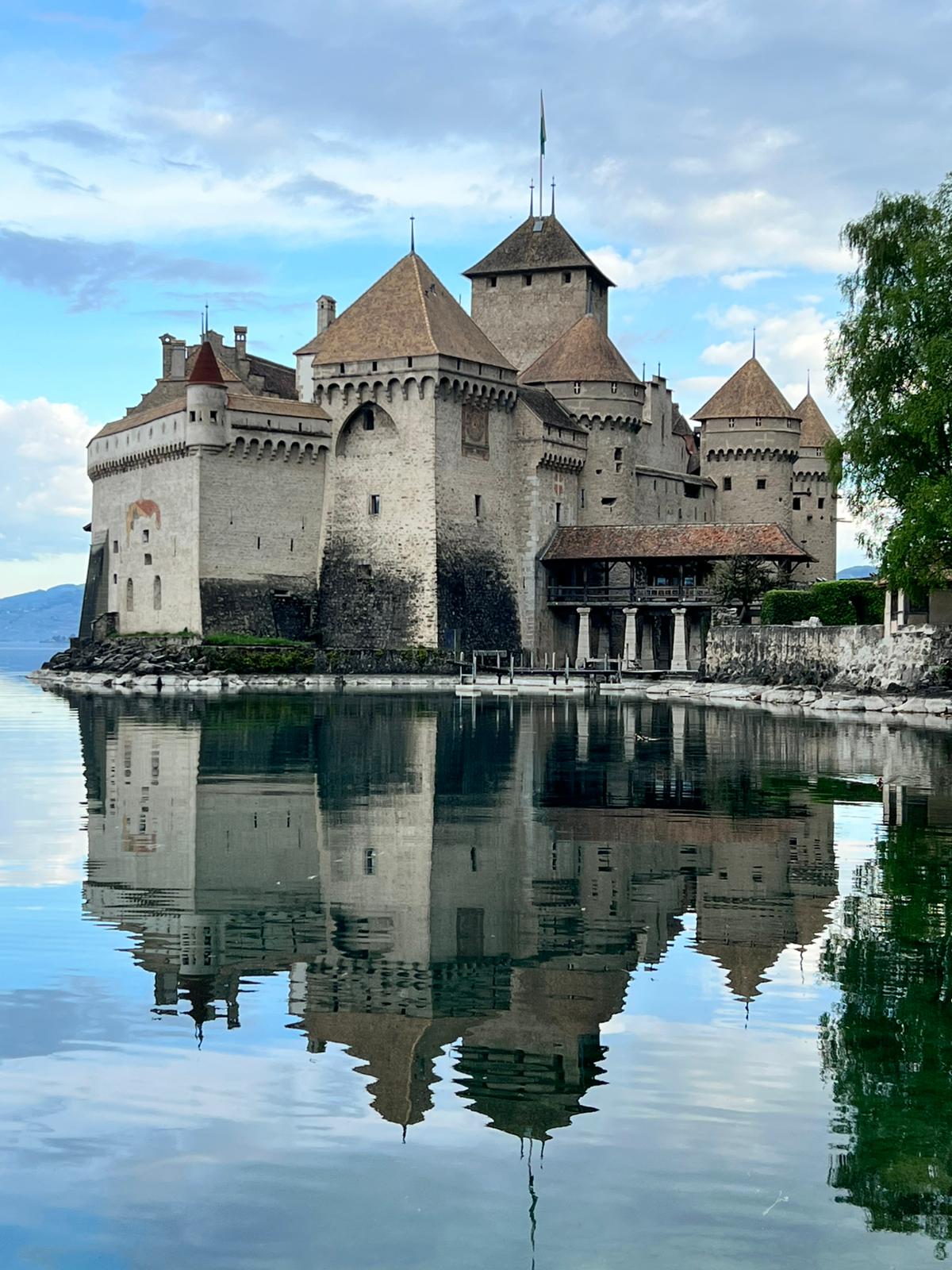 Château de Chillon on Lake Geneva, near Lausanne